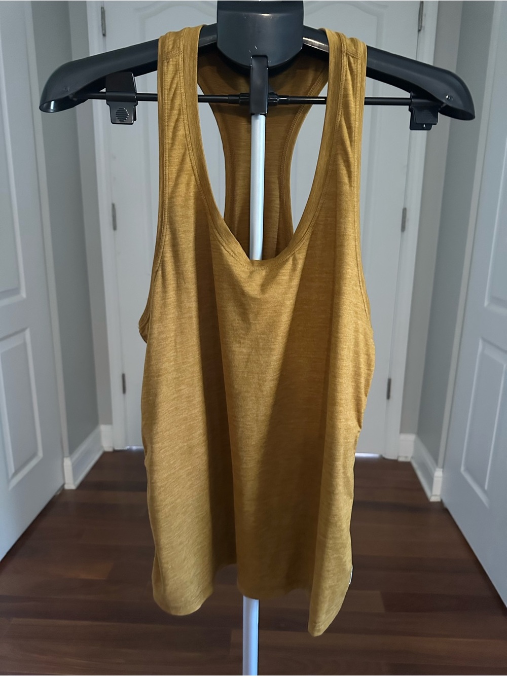 Vuori Mustard Yellow Racerback Tank Top